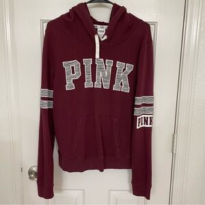PINK Victoria's Secret Maroon Hoodie